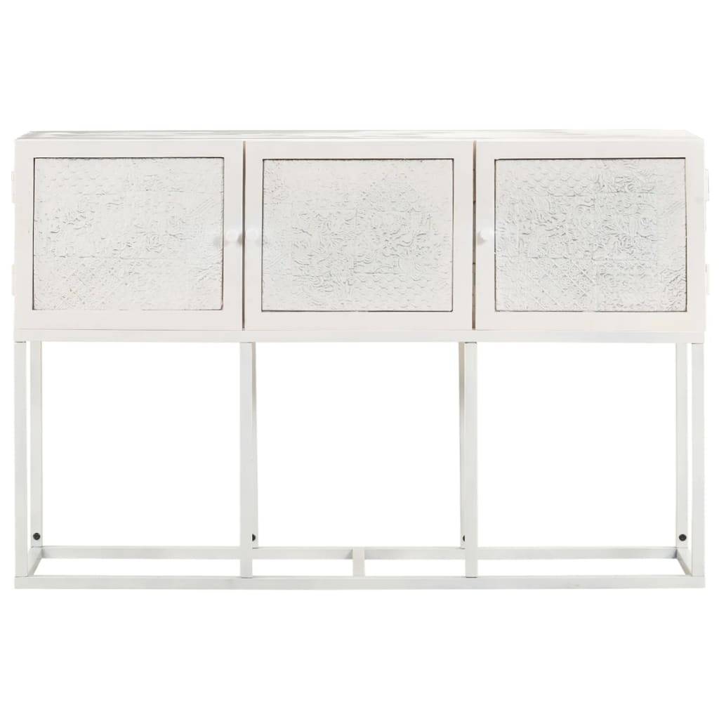 vidaXL Sideboard 115x30x76 cm Mango Massivholz-1