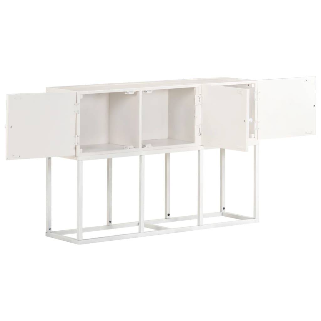 vidaXL Sideboard 115x30x76 cm Mango Massivholz-3