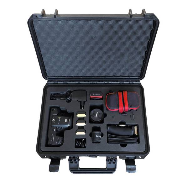 TOMcase Profi Transportkoffer für Blackmagic 6K Kamera mit viel Zubehör; wasserdichter Outdoor case IP67