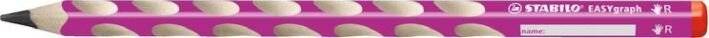 STABILO Schreiblernbleistift EASYgraph, Härtegrad: HB, pink (55500151)-2