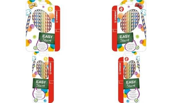 Dreikant-Buntstift Easycolors Linkshänder Etui VE=12 Farben-3