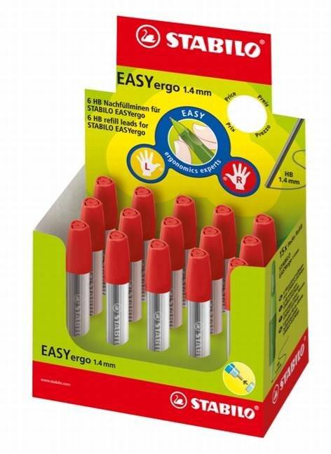 STABILO Bleistiftminen für EASYergo 1.4, Härtegrad: HB-3