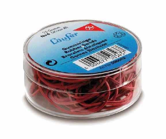 Gummiringe Rondella Nr. 8/50mm rot 25g-0