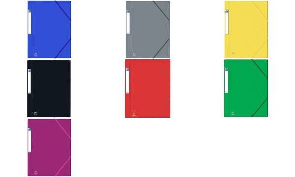 Oxford Eckspannermappe EUROFOLIO+ PRESTIGE, DIN A4, gelb (5402057)