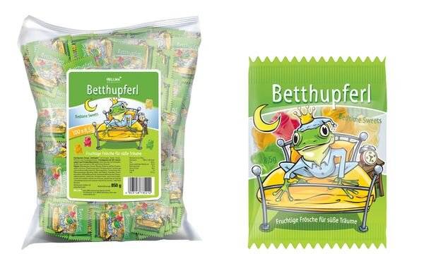 HELLMA Fruchtgummi Betthupferl, im Polybeutel