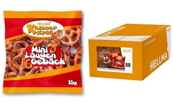 HELLMA Mini Laugengebäck, im Portionsbeutel à 15 g-0