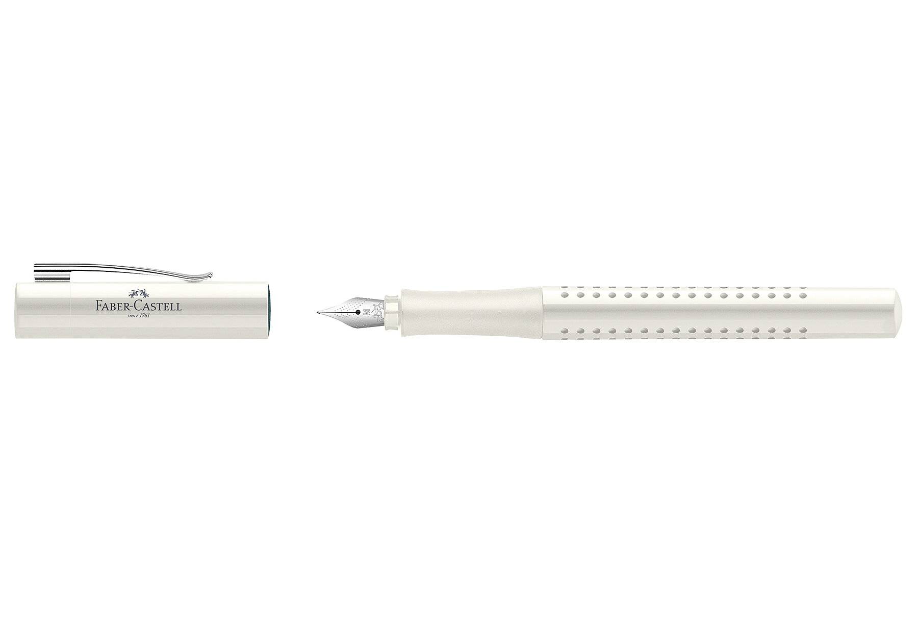 FABER-CASTELL Füllhalter GRIP 2010 Harmony, weiß, M (5661511)-1