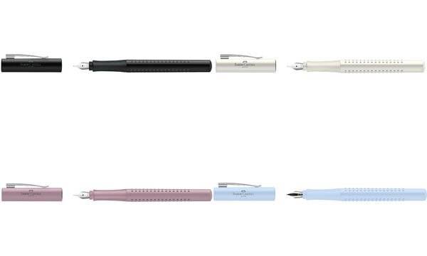 FABER-CASTELL Füllhalter GRIP 2010 Harmony, weiß, M (5661511)