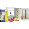 Etiketten Zweckform 192 x 61 mm Recyclingpapier 40 Stk