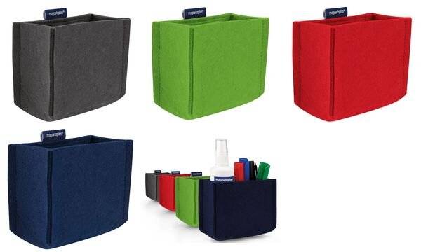 magnetoplan Stifteköcher magnetoTray, medium, grau (70002290)-4