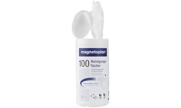 magnetoplan Whiteboard-Reinigungstücher, 100 Stück (70002300)-1