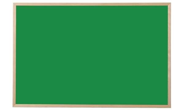 Bi-Office Kreidetafel, Naturholz, grün, 600 x 400 mm