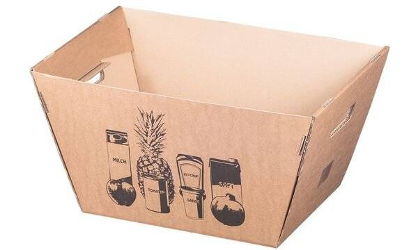SMARTBOXPRO Einkaufskorb aus Wellpappe, 500 x 330 x 260 mm (71600441)-0