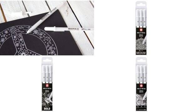 SAKURA Gel-Tintenroller Gelly Roll Bright White, sortiert (8012214)-0