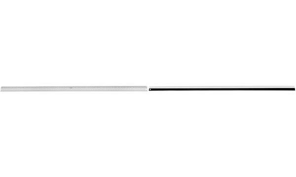 WESTCOTT Schneidelineal, aus Aluminium, rutschfest, 1.000 mm (62350362)