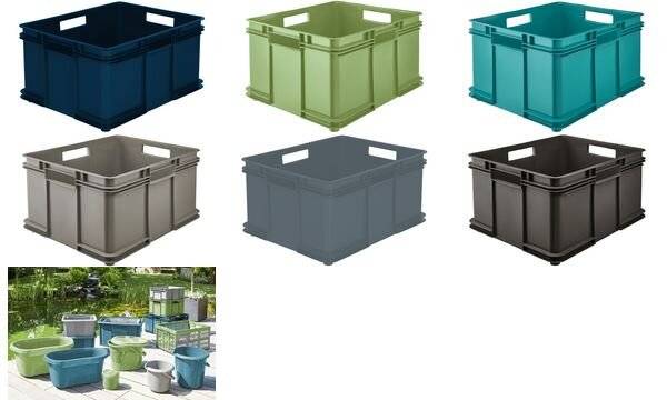 keeeper Aufbewahrungsbox Euro-Box XXL "bruno eco", green (6441345)-1