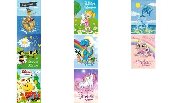 HERMA Stickeralbum "Dinos", DIN A5 (6501678)