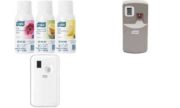 TORK Spender für Lufterftrischer-Sprays, grau (6700109)