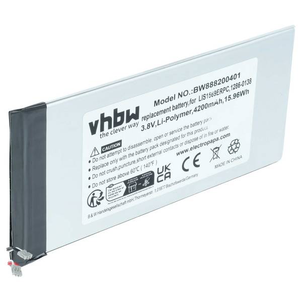 vhbw Akku kompatibel mit Sony Xperia Z3 | Z3 Compact, SOT22, SGP621, SGP641, SGP611, SGP612/W Handy Smartphone Telefon