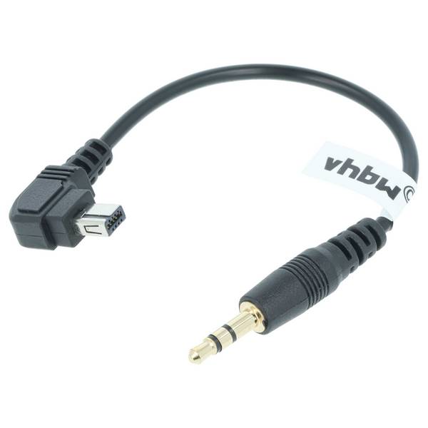 vhbw Kabel kompatibel mit Nikon D610 | D5500, D5200, D5300, D600, D5600 Kamera, DSLR - Anschlusskabel, 15 cm