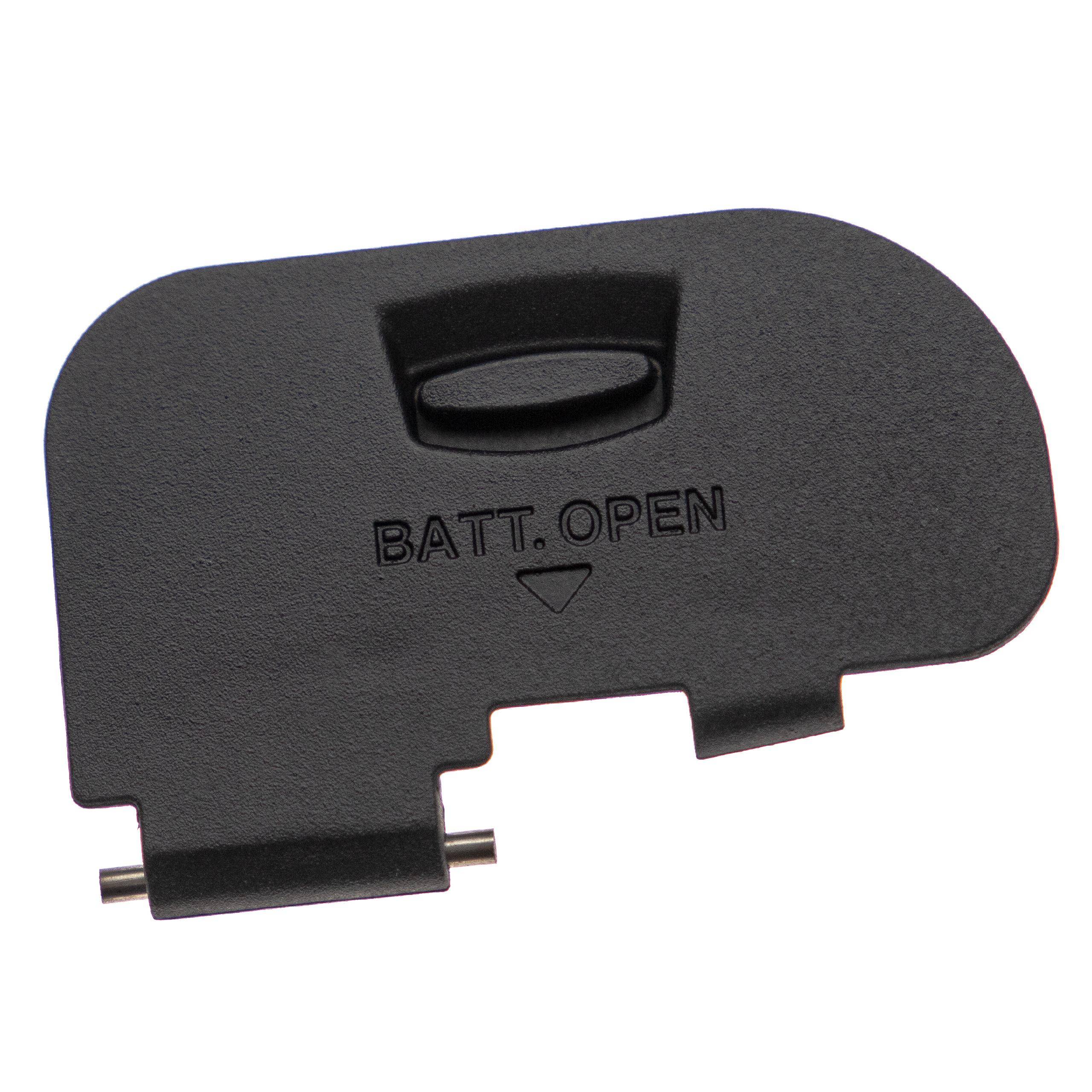 vhbw Akkudeckel kompatibel mit Canon EOS 80D Kamera | Batteriegriff - Abdeckung, Cover, Batteriefachdeckel