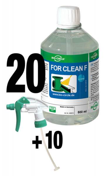 Allzweckreiniger FOR CLEAN F, 20x 500 ml Sprayflaschen + 10 Sprüher-0