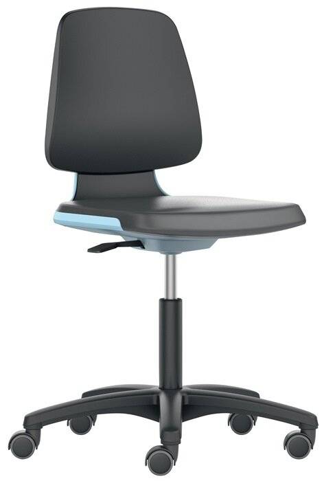 Arbeitsdrehstuhl Labsit Rl.Sitzschale anth.Integralschaum schwarz-11
