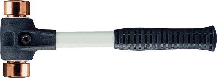 Schonhammer SIMPLEX L.330mm Kopf-D.40mm hart Fiberglas Kupfer m.Ku-Hülse-2