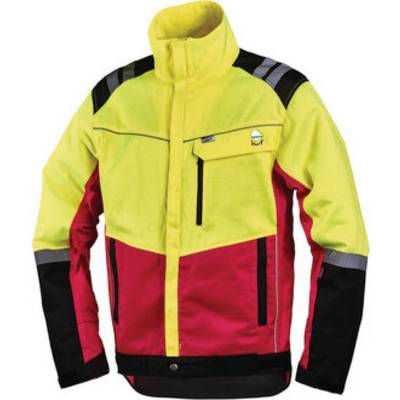 Forstschutzjacke Komfort Gr.M neongelb/rot-1
