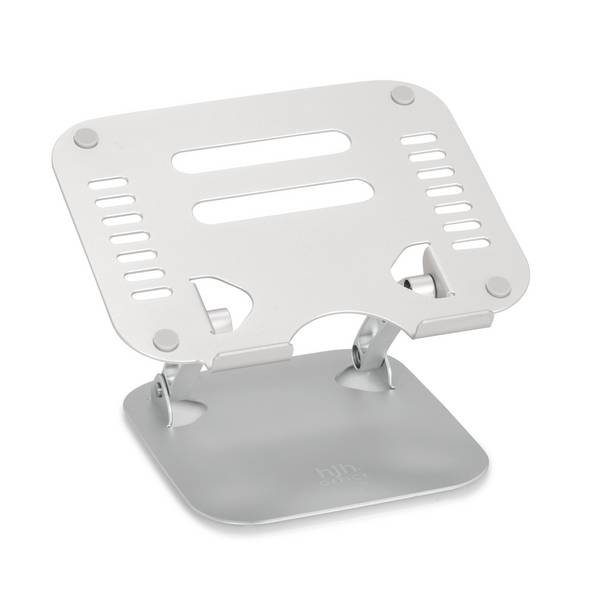 Laptophalterung Laptopständer LAPTOP STAND Aluminium silber hjh OFFICE