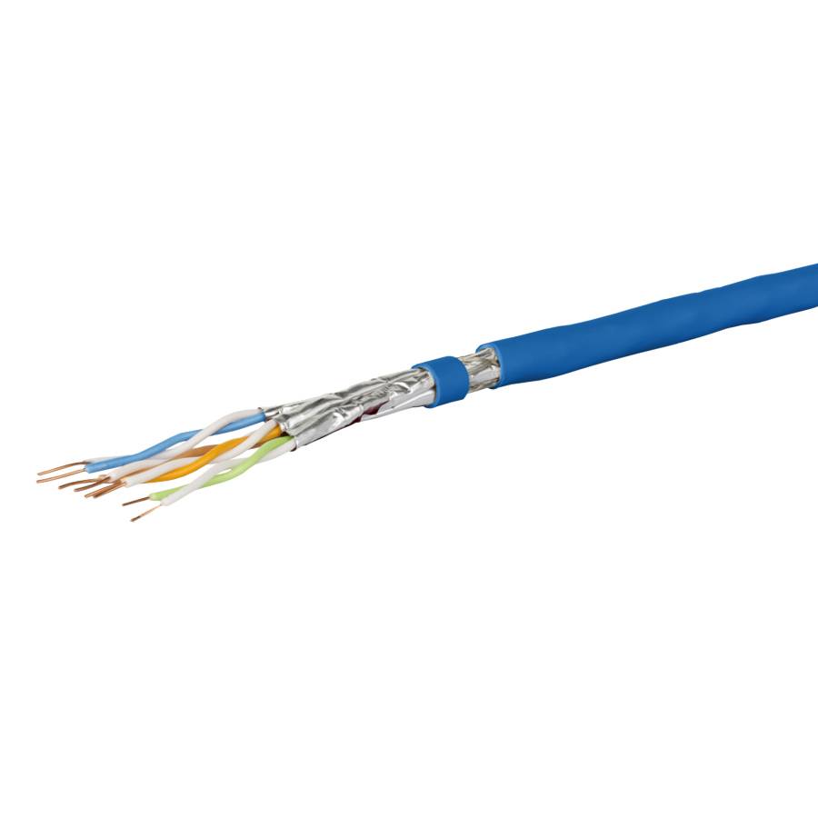 METZ CONNECT 1308427032142 - MC GC1000 plus23 Cat.7 Installationskabel (Simplex | AWG 23 S/FTP | 4P PIMF | METERWARE) --0