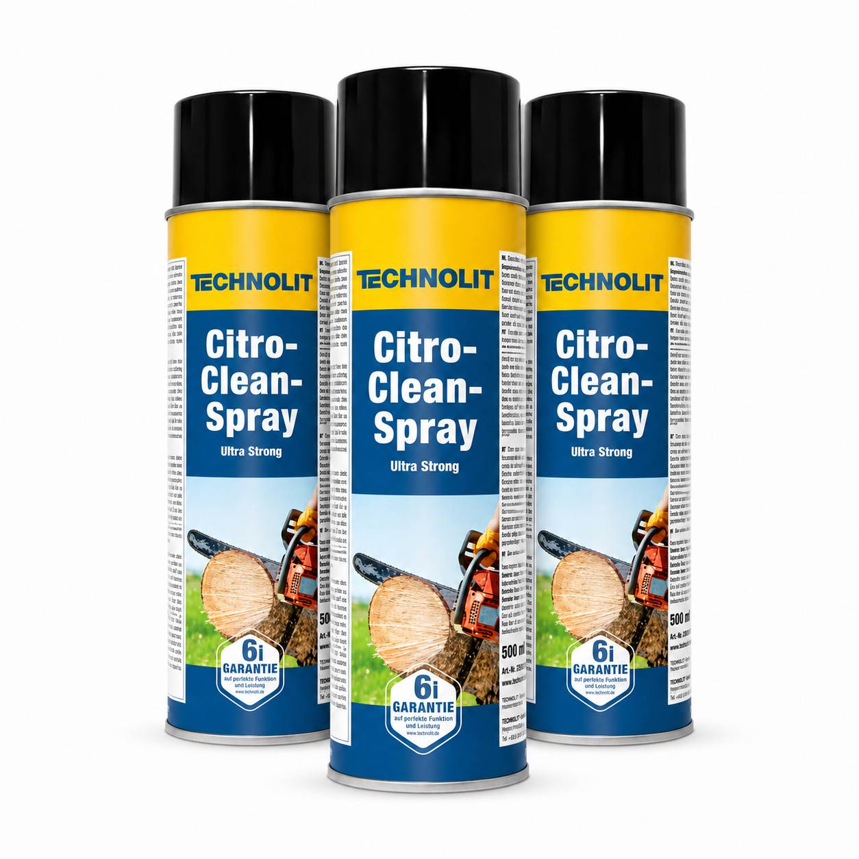 TECHNOLIT Citro-Clean-Spray Ultra-Strong 500 ml - Menge:3-0