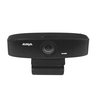 AVAYA HC010 - Full-HD USB Huddle Kamera incl. Mikrofon (digitaler Schwenk-Neige-Zoom | 4-fach digitaler Zoom | 85°