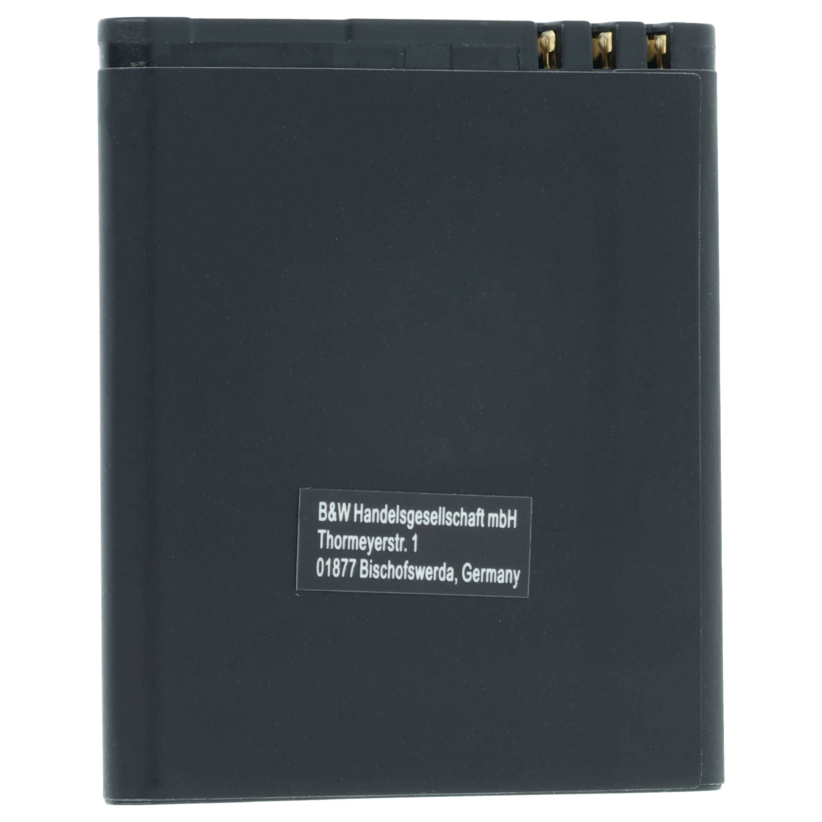 vhbw Akku kompatibel mit Emporia Telme C145 | Handy Smartphone Telefon (900mAh, 3,7V, Li-Ion)-3