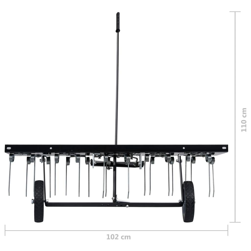 vidaXL Vertikutierer für Aufsitzmäher 100 cm-4