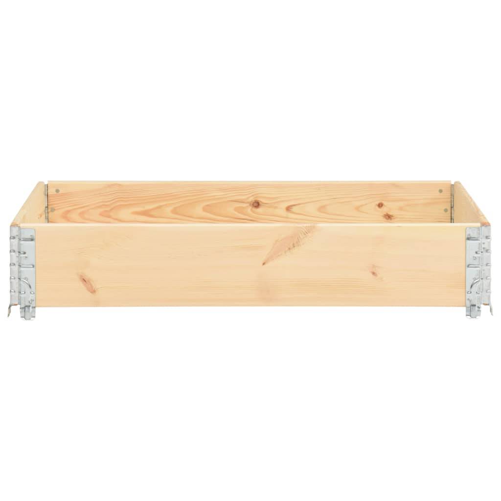 vidaXL Hochbeet 50x100 cm Kiefer Massivholz-1