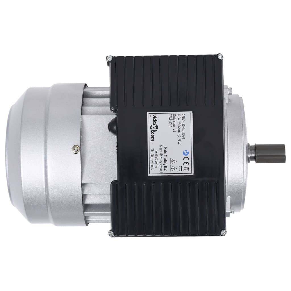 vidaXL Einphasen-Elektromotor Aluminium 2,2 kW 3 PS 2-polig 2800 U/min-2