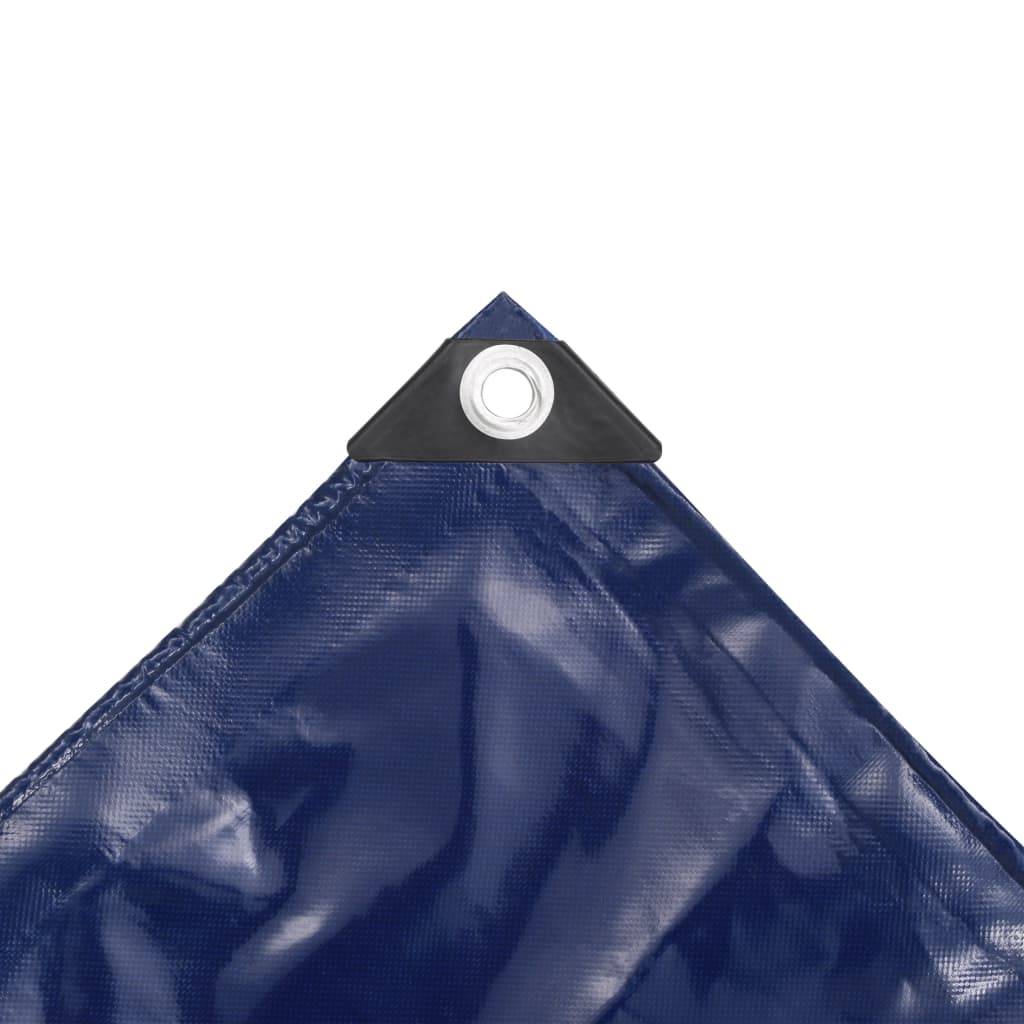vidaXL Abdeckplane 650 g/m² 4x4 m Blau-2