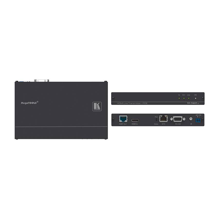KRAMER TP-780TXR - 4K UHD HDBaseT-Sender für große Reichweite (HDMI über HDBaseT | Twisted Pair | 4K@60Hz | 4:2:0 | PoE)-0