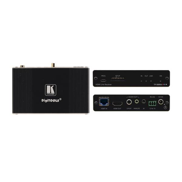 KRAMER TP-580RA - HDMI Empfänger über Long-Reach HDBaseT (4K@60Hz (4:2:0) | HDCP 1.4 | bidirekt. RS-232 | IR |