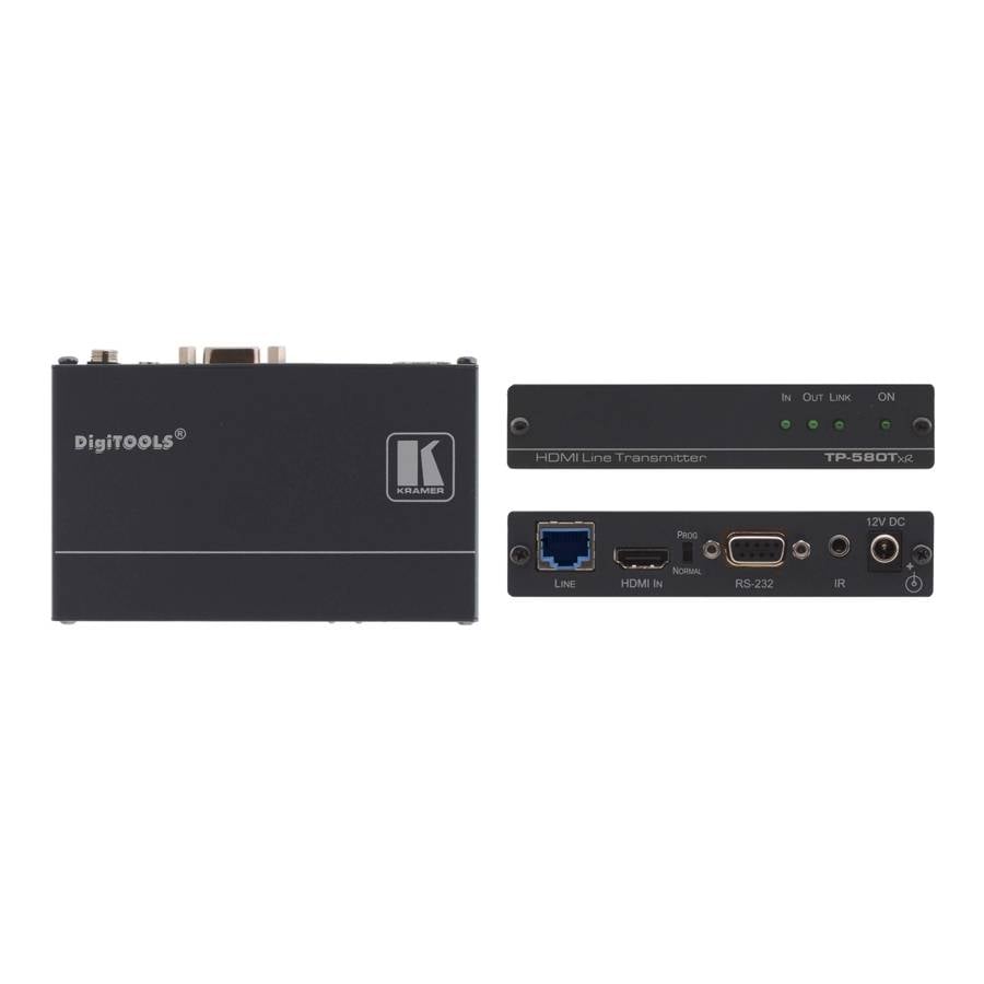 KRAMER TP-583TXR - 4K HDR HDBaseT-Sender für große Reichweite (HDMI über HDBaseT | Twisted Pair | 4K@60Hz | 4:4:4)-0