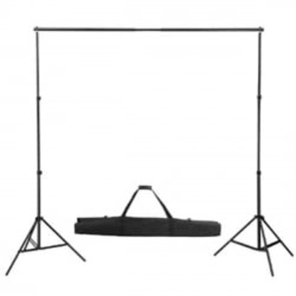 vidaXL Fotohintergrund-System 300 x 300 cm Grün-1