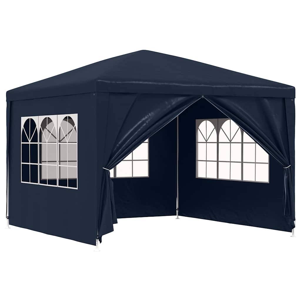 vidaXL Partyzelt 3x3 m Blau-0