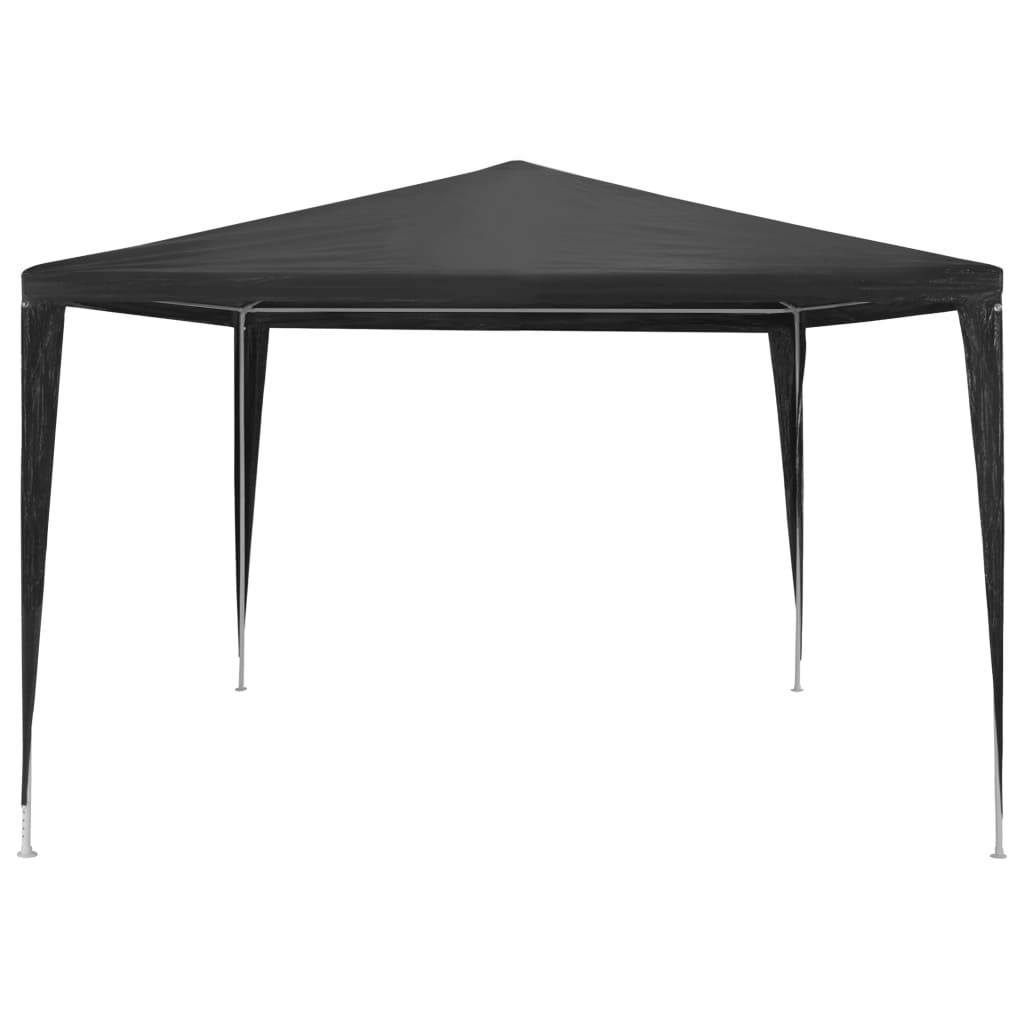Partyzelt 3 x 3 m PE Anthrazit-2