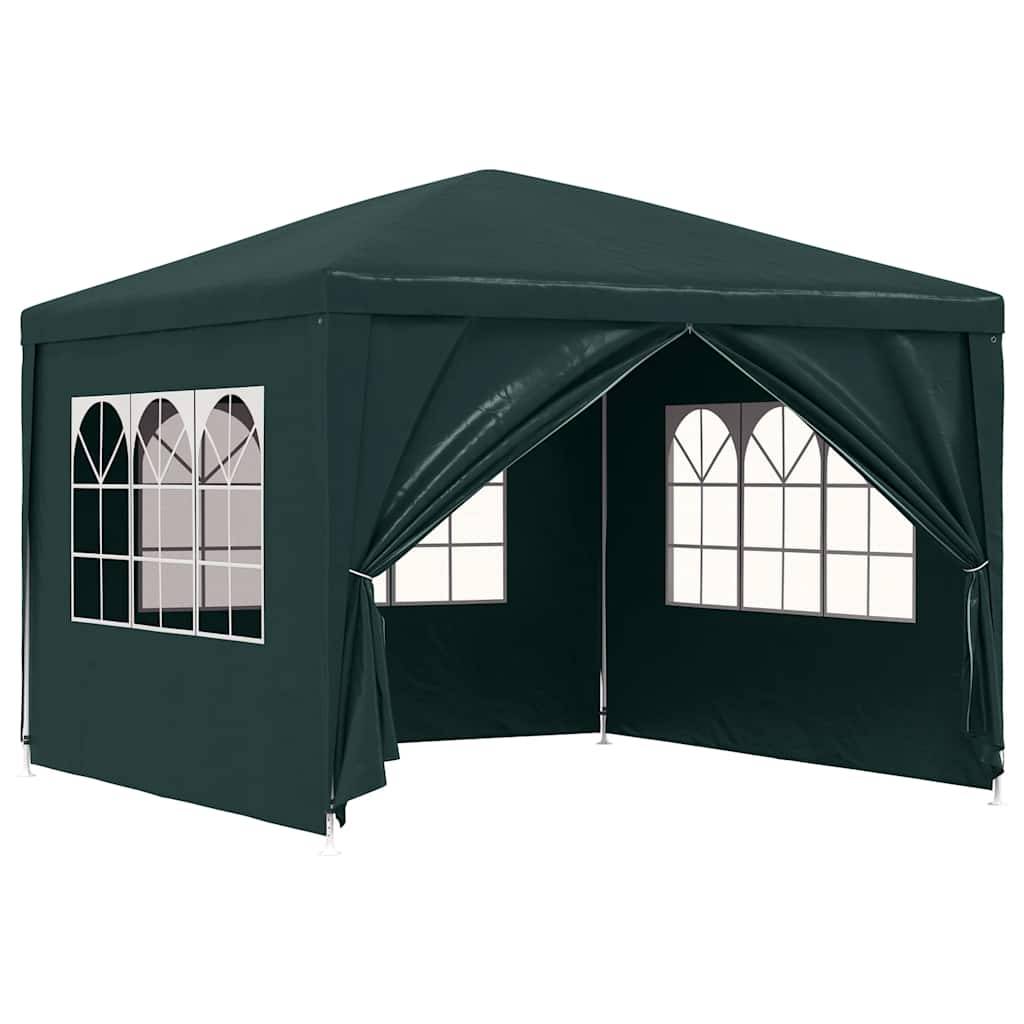 vidaXL Partyzelt 3x3 m Grün-0