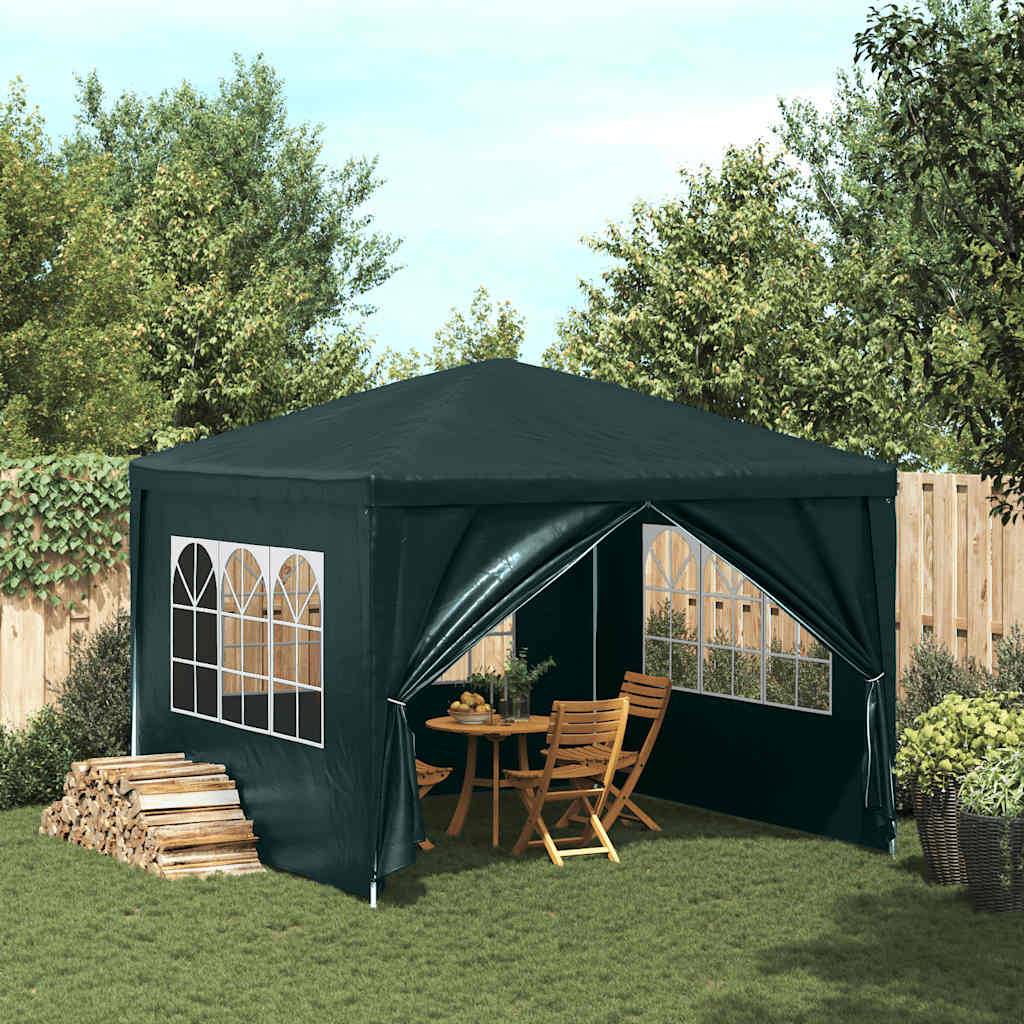 vidaXL Partyzelt 3x3 m Grün-1