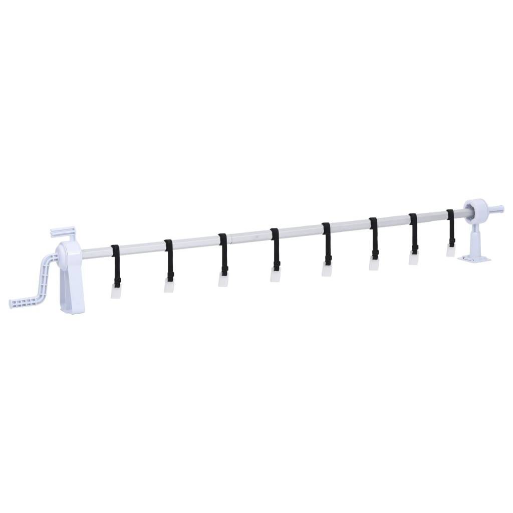 vidaXL Aufrollvorrichtung für Poolplane Kunstoffbasis-0
