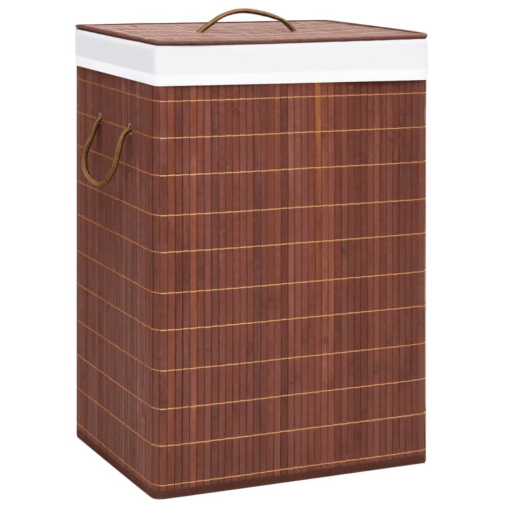Bambus-Wäschekorb Braun 72 L-0