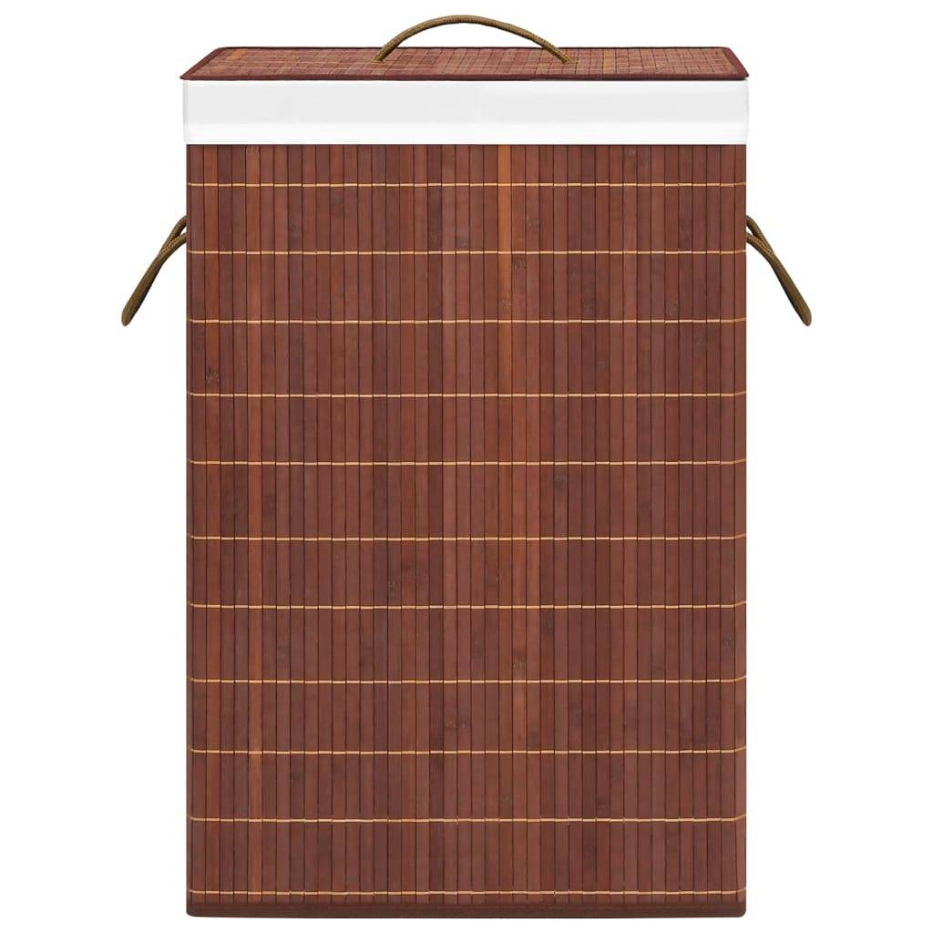 Bambus-Wäschekorb Braun 72 L-3