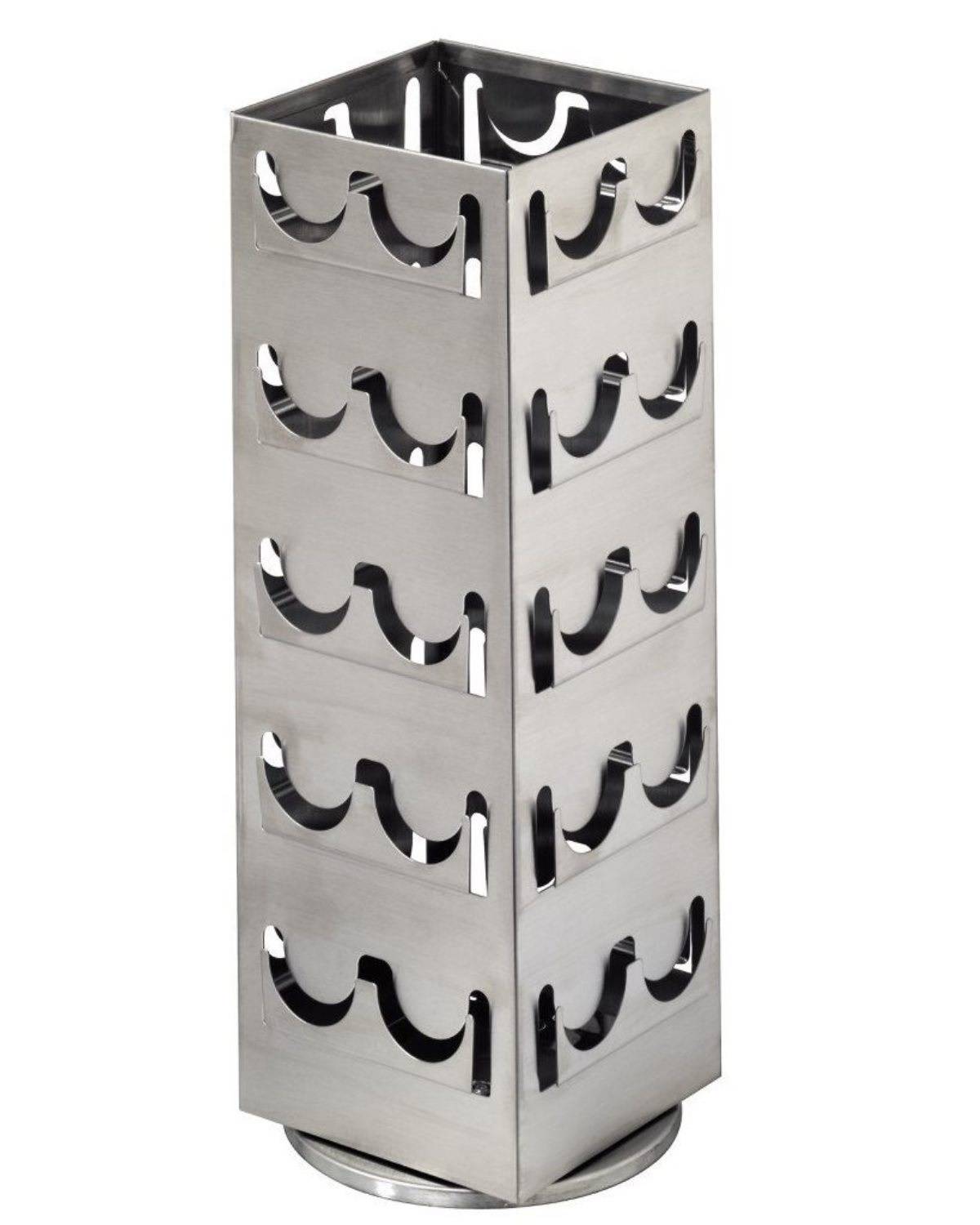 Kapselständer Terrazzo Silber für 80x Nespresso Kapseln-2